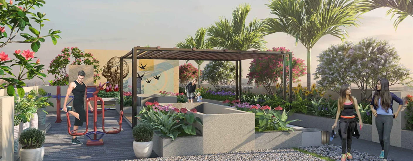 Sai Aura Pimple Saudagar Walking Area Image